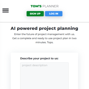 Tom’s Planner AI Assist Logo